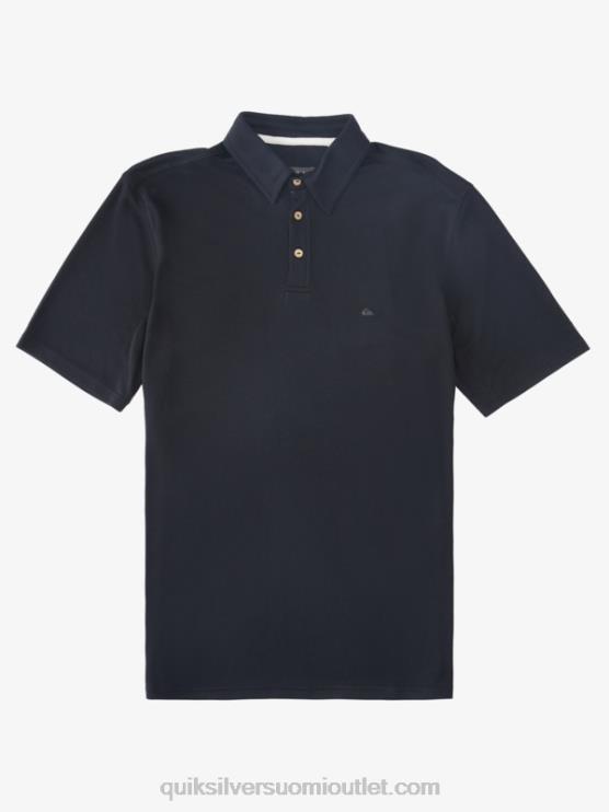 Quiksilver D6JJ245 miehet musta vesimies vesipoolo lyhythihainen poolopaita