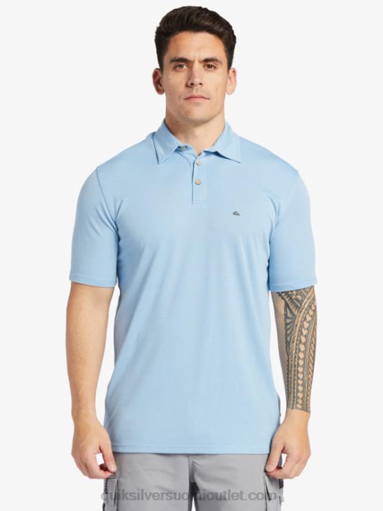 Quiksilver D6JJ248 miehet hämärän sininen vesimies vesipoolo lyhythihainen poolopaita