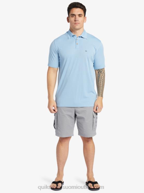 Quiksilver D6JJ248 miehet hämärän sininen vesimies vesipoolo lyhythihainen poolopaita