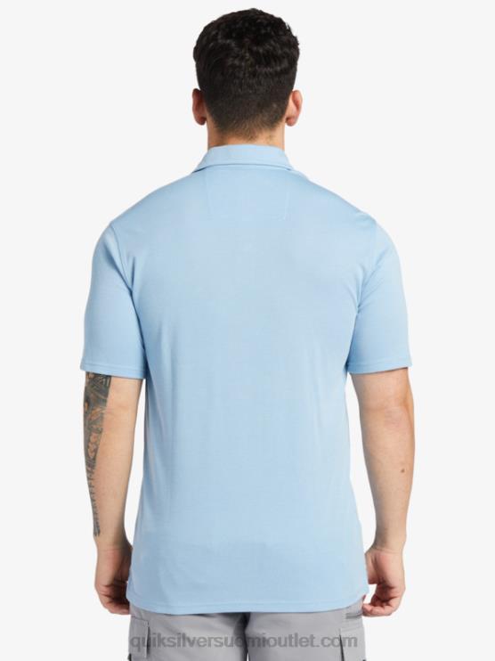 Quiksilver D6JJ248 miehet hämärän sininen vesimies vesipoolo lyhythihainen poolopaita