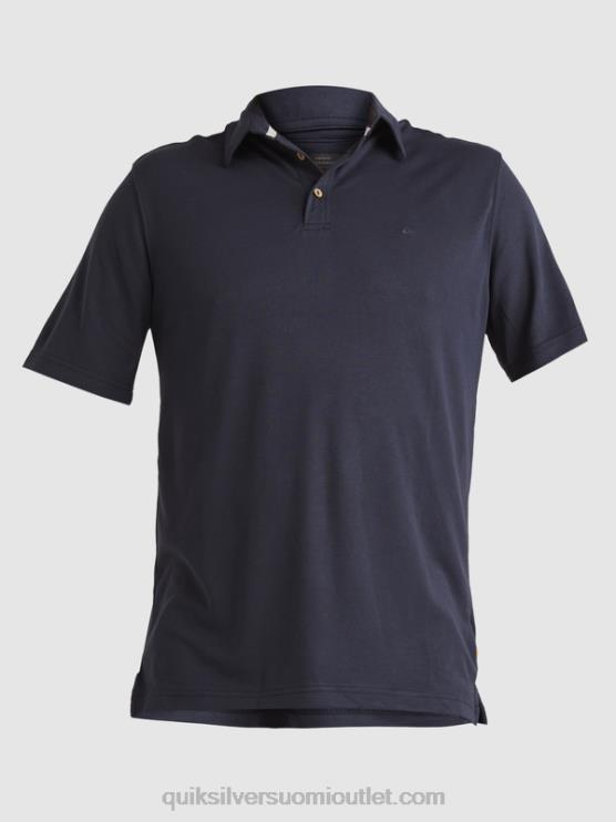 Quiksilver D6JJ250 miehet siniset yöt vesimies vesipoolo lyhythihainen poolopaita