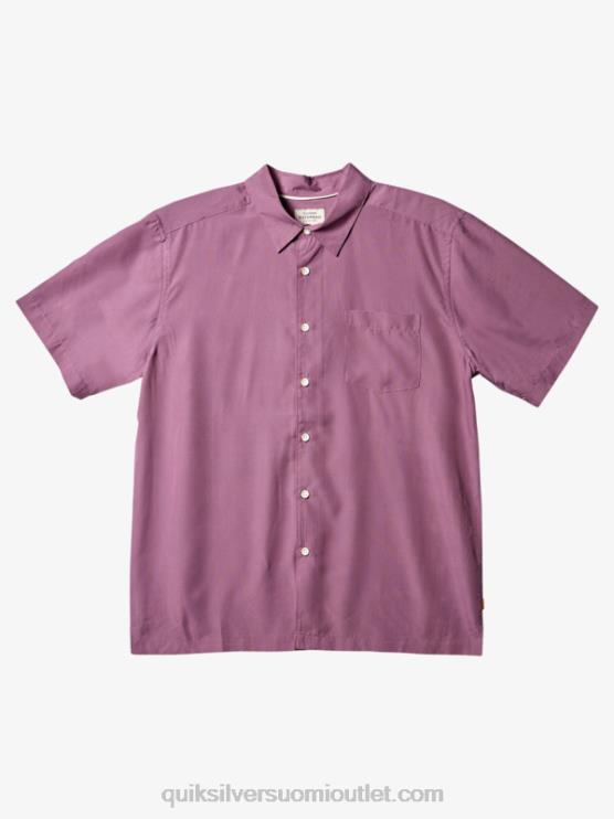 Quiksilver D6JJ284 miehet pehmeä mauve kingscliff Waterman kings cliff lyhythihainen paita