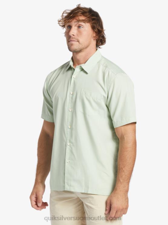 Quiksilver D6JJ286 miehet hienovarainen vihreä kingscliff Waterman kings cliff lyhythihainen paita