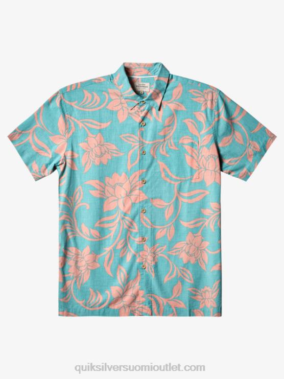 Quiksilver D6JJ288 miehet sininen turkoosi joka viikonloppu w vesimies joka viikonloppu lyhythihainen paita
