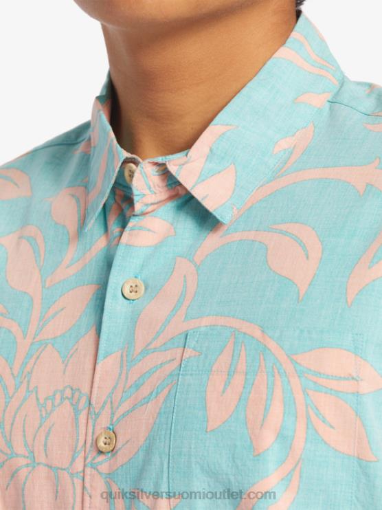Quiksilver D6JJ288 miehet sininen turkoosi joka viikonloppu w vesimies joka viikonloppu lyhythihainen paita