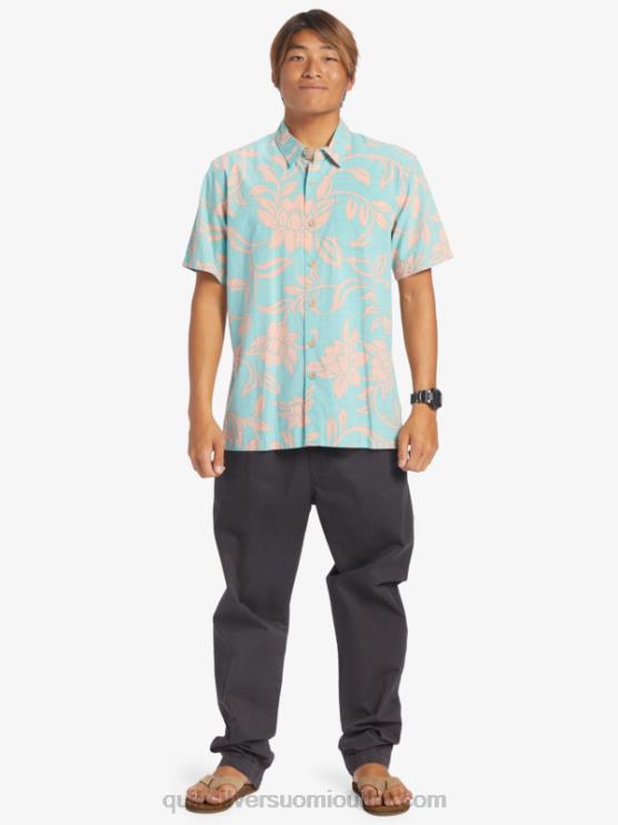 Quiksilver D6JJ288 miehet sininen turkoosi joka viikonloppu w vesimies joka viikonloppu lyhythihainen paita