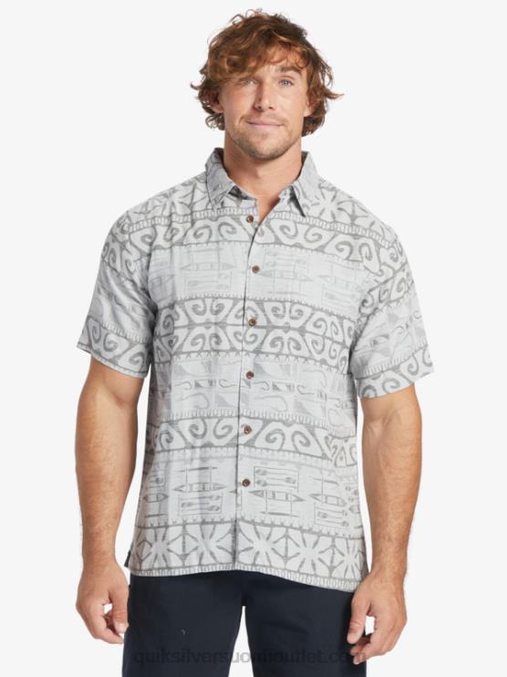 Quiksilver D6JJ292 miehet satamasumu puissa Waterman at trees lyhythihainen paita