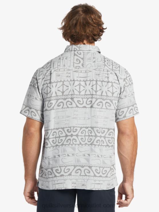 Quiksilver D6JJ292 miehet satamasumu puissa Waterman at trees lyhythihainen paita