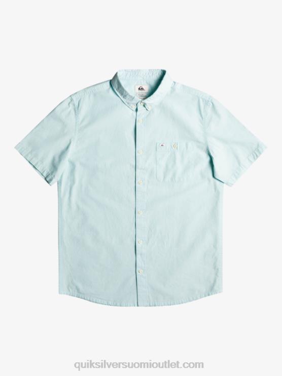 Quiksilver D6JJ385 miehet enkelin sininen winfall lyhythihainen paita