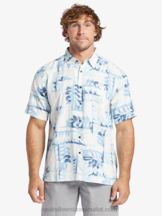 Quiksilver D6JJ399 miehet hämäränsininen kanootit riutta w Waterman Canoes Reef tekninen lyhythihainen paita