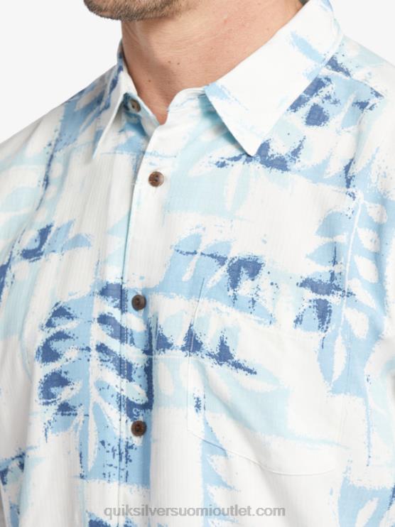 Quiksilver D6JJ399 miehet hämäränsininen kanootit riutta w Waterman Canoes Reef tekninen lyhythihainen paita