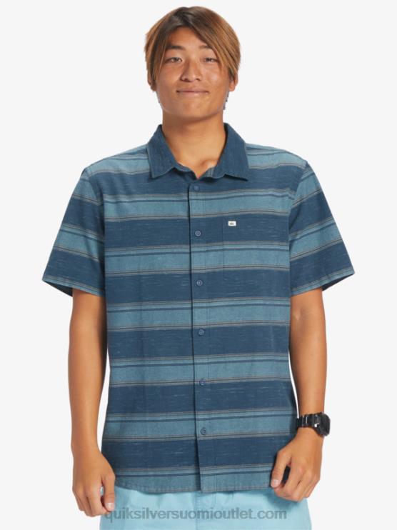 Quiksilver D6JJ446 miehet keskiyön laivasto cali str cali sunrise lyhythihainen paita