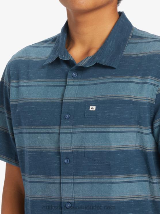 Quiksilver D6JJ446 miehet keskiyön laivasto cali str cali sunrise lyhythihainen paita