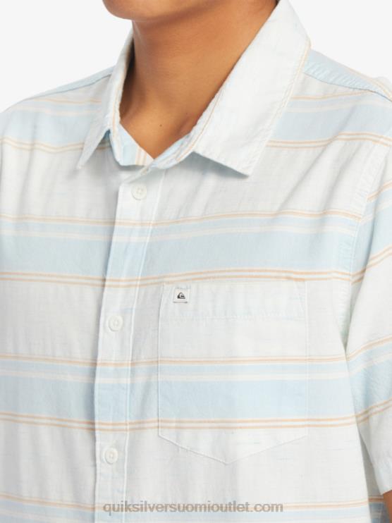 Quiksilver D6JJ447 miehet taivaansininen cali str cali sunrise lyhythihainen paita