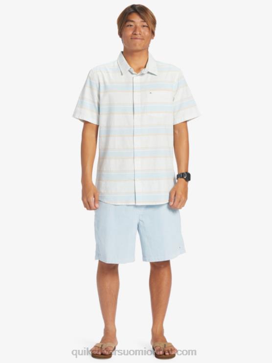 Quiksilver D6JJ447 miehet taivaansininen cali str cali sunrise lyhythihainen paita