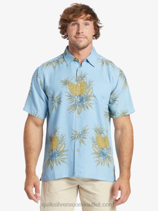 Quiksilver D6JJ448 miehet hämäränsininen kenttätyö Waterman field work lyhythihainen paita