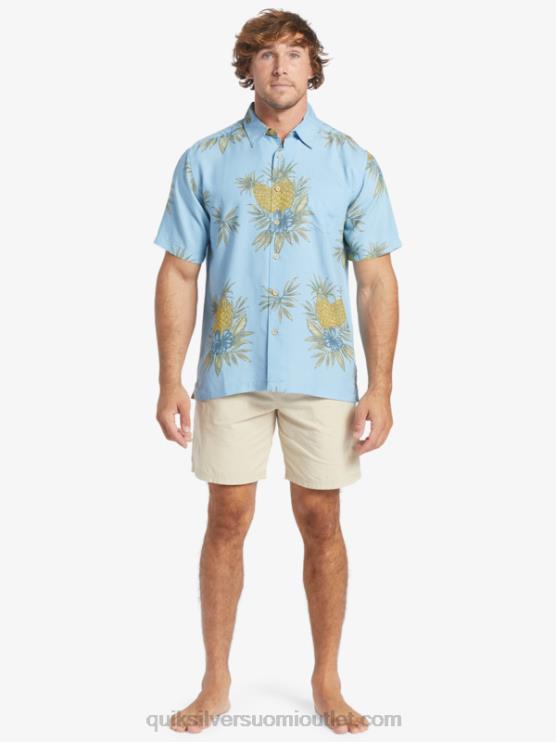 Quiksilver D6JJ448 miehet hämäränsininen kenttätyö Waterman field work lyhythihainen paita