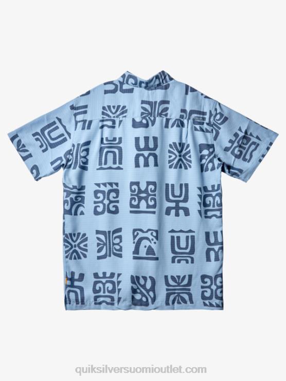 Quiksilver D6JJ457 miehet hämäränsininen kanavamela waterman channel meloa lyhythihainen paita