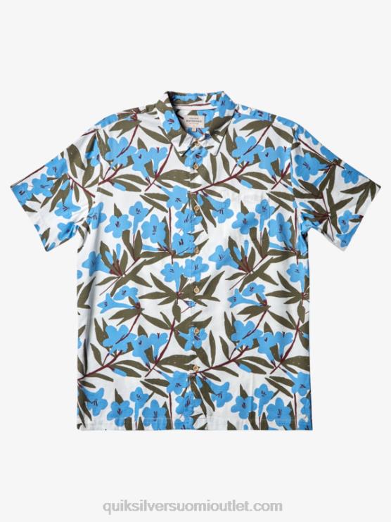 Quiksilver D6JJ473 miehet hämäränsininen ympäri kaupunkia vesimies noin bush lyhythihainen paita