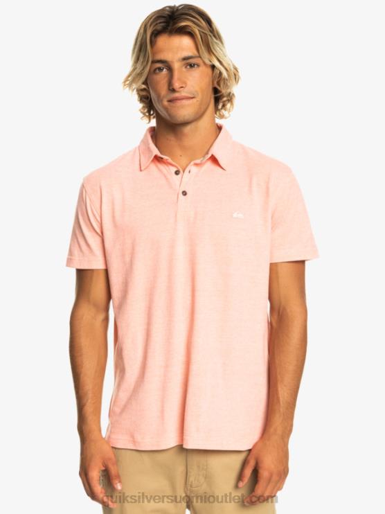 Quiksilver D6JJ480 miehet tuoretta lohta sunset cruise lyhythihainen poolopaita