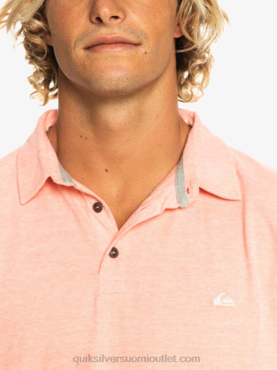 Quiksilver D6JJ480 miehet tuoretta lohta sunset cruise lyhythihainen poolopaita
