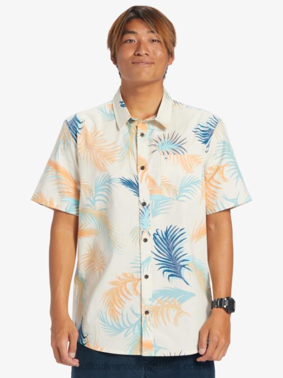 Quiksilver D6JJ550 miehet koivu trooppinen häiriö Trooppinen glitch lyhythihainen paita