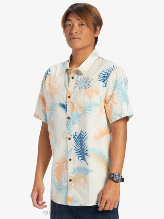 Quiksilver D6JJ550 miehet koivu trooppinen häiriö Trooppinen glitch lyhythihainen paita