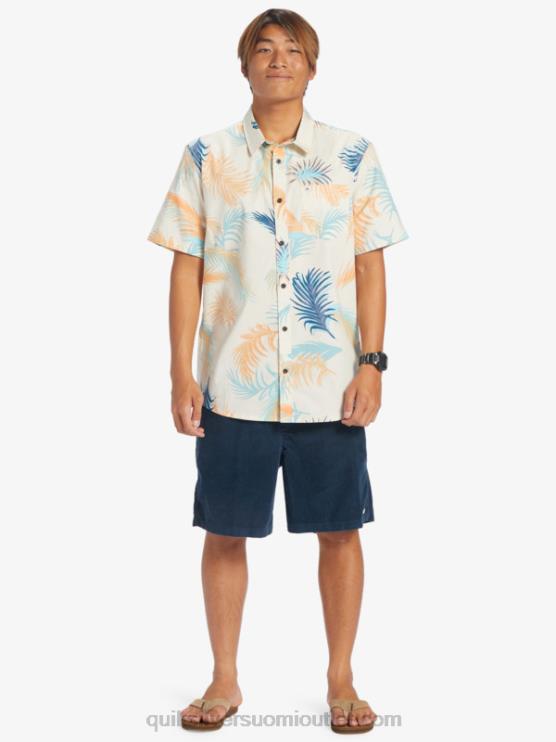 Quiksilver D6JJ550 miehet koivu trooppinen häiriö Trooppinen glitch lyhythihainen paita