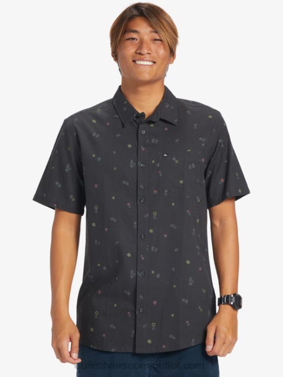 Quiksilver D6JJ589 miehet asfaltti rauhallinen rave ss rauhallinen rave lyhythihainen paita