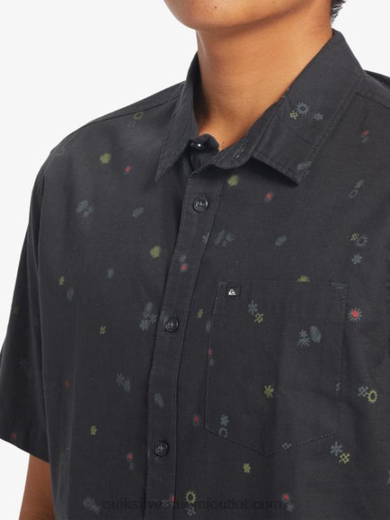 Quiksilver D6JJ589 miehet asfaltti rauhallinen rave ss rauhallinen rave lyhythihainen paita