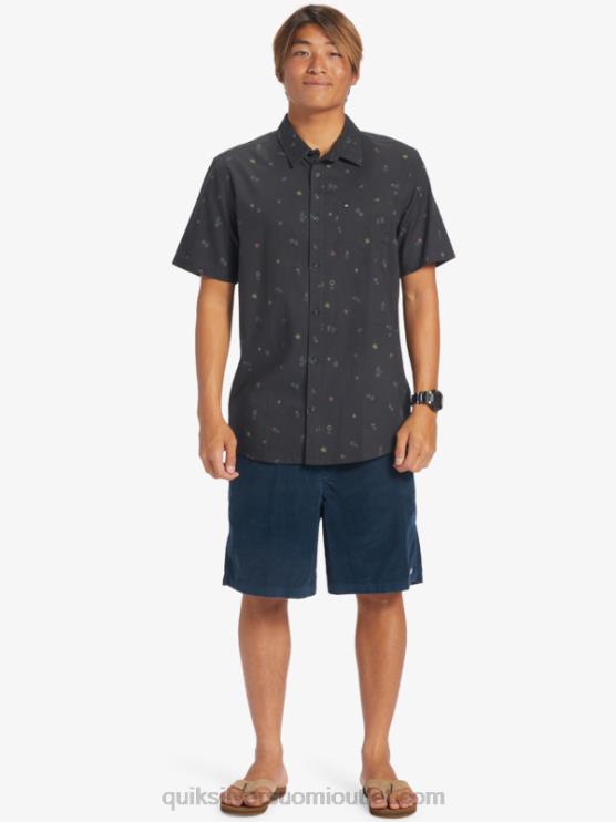 Quiksilver D6JJ589 miehet asfaltti rauhallinen rave ss rauhallinen rave lyhythihainen paita