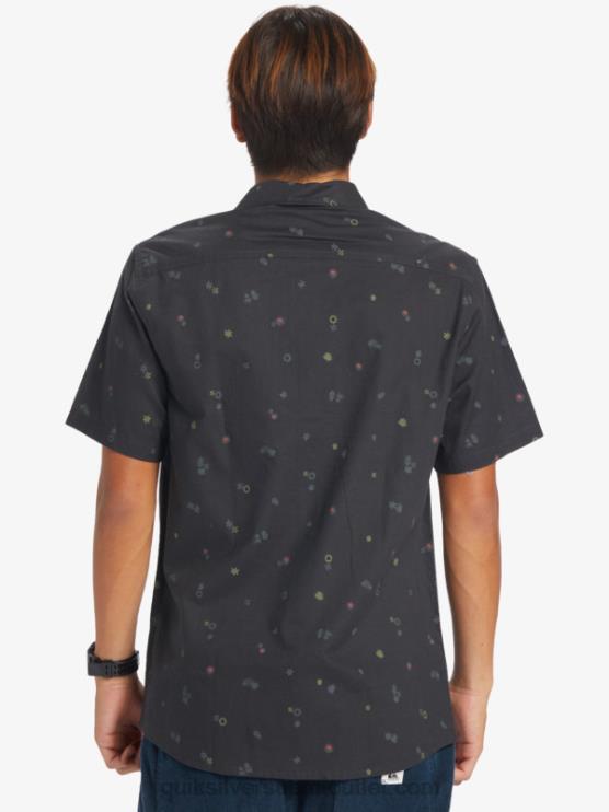 Quiksilver D6JJ589 miehet asfaltti rauhallinen rave ss rauhallinen rave lyhythihainen paita
