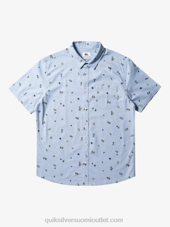 Quiksilver D6JJ591 miehet taivaansininen rauhallinen rave s rauhallinen rave lyhythihainen paita