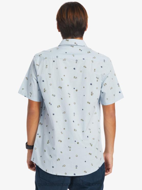 Quiksilver D6JJ591 miehet taivaansininen rauhallinen rave s rauhallinen rave lyhythihainen paita
