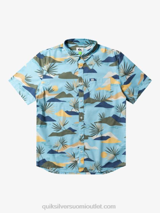Quiksilver D6JJ665 miehet taivaansininen hidas daze ss hidas huima lyhythihainen paita