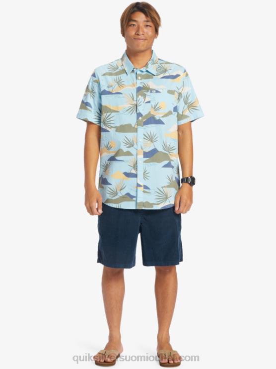 Quiksilver D6JJ665 miehet taivaansininen hidas daze ss hidas huima lyhythihainen paita