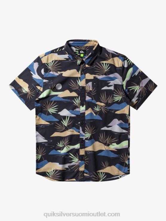 Quiksilver D6JJ667 miehet asfaltti hidas daze ss hidas huima lyhythihainen paita