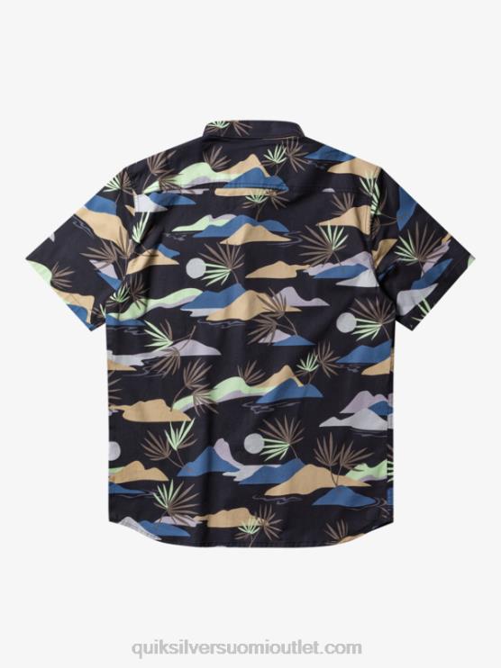 Quiksilver D6JJ667 miehet asfaltti hidas daze ss hidas huima lyhythihainen paita