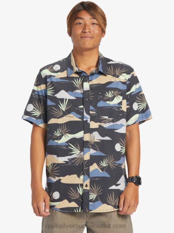 Quiksilver D6JJ667 miehet asfaltti hidas daze ss hidas huima lyhythihainen paita