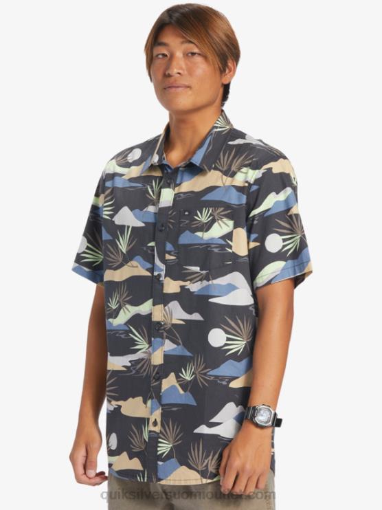 Quiksilver D6JJ667 miehet asfaltti hidas daze ss hidas huima lyhythihainen paita