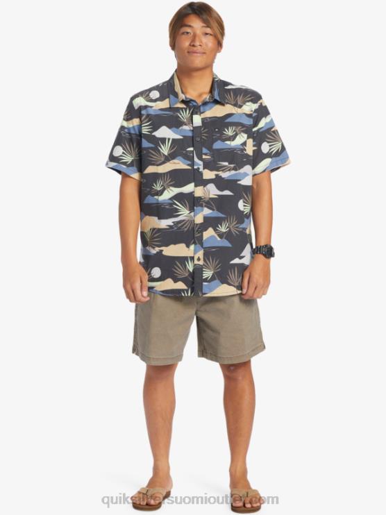Quiksilver D6JJ667 miehet asfaltti hidas daze ss hidas huima lyhythihainen paita