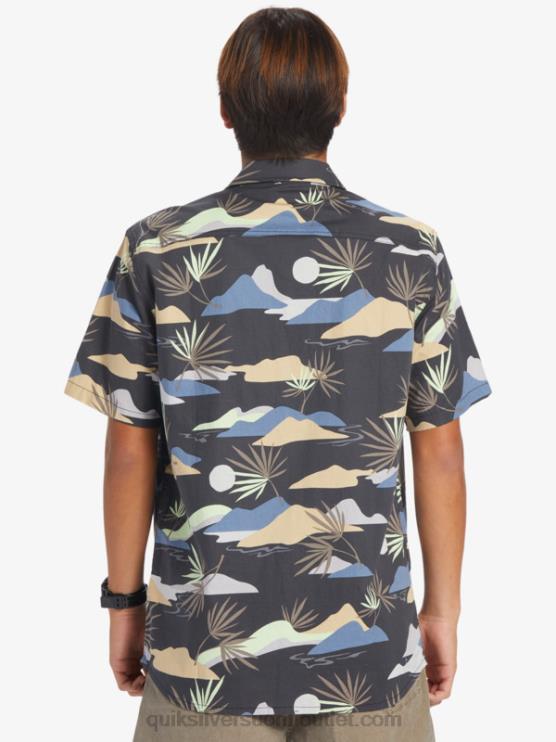 Quiksilver D6JJ667 miehet asfaltti hidas daze ss hidas huima lyhythihainen paita