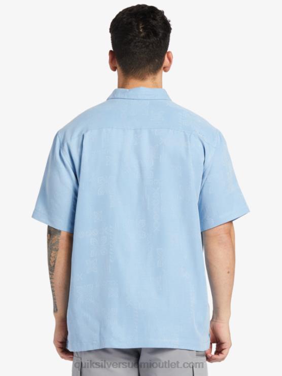 Quiksilver D6JJ800 miehet hämärän sininen vesimies manele bay lyhythihainen paita