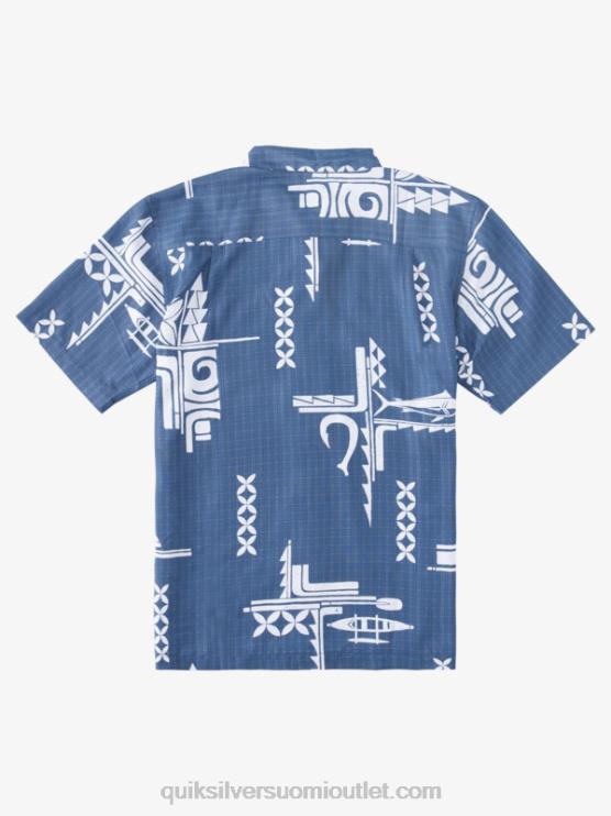 Quiksilver D6JJ862 miehet lippu sininen iso saalis vesimies big catch lyhythihainen paita