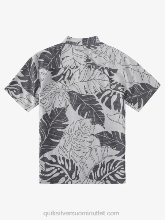 Quiksilver D6JJ865 miehet hain nahkaa katoksen alla vesimies katos havaijilaisen paidan alla
