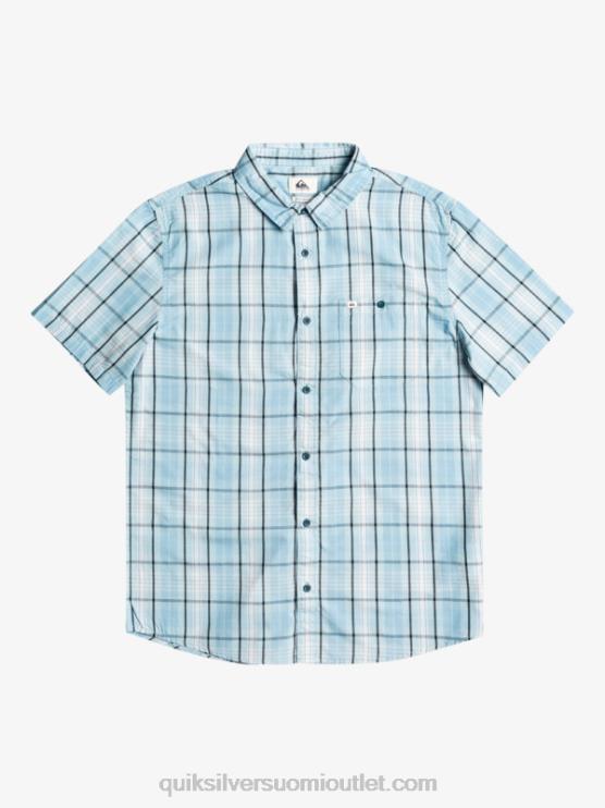 Quiksilver D6JJ916 miehet taivaansininen swinton uusi swinton lyhythihainen paita