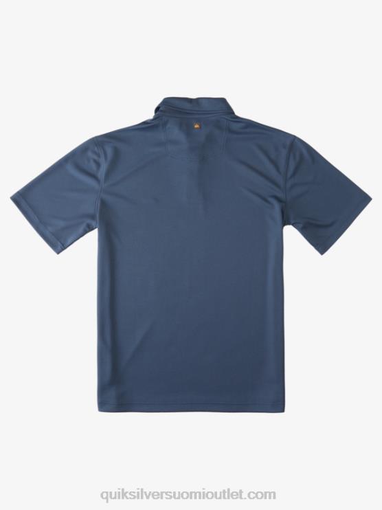 Quiksilver D6JJ96 miehet keskiyön laivasto Waterman vesi lyhythihainen poolopaita