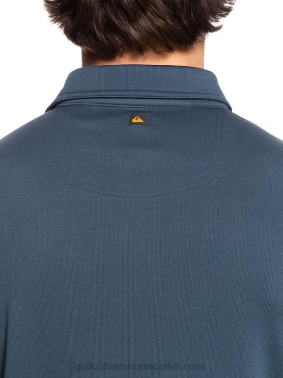 Quiksilver D6JJ96 miehet keskiyön laivasto Waterman vesi lyhythihainen poolopaita