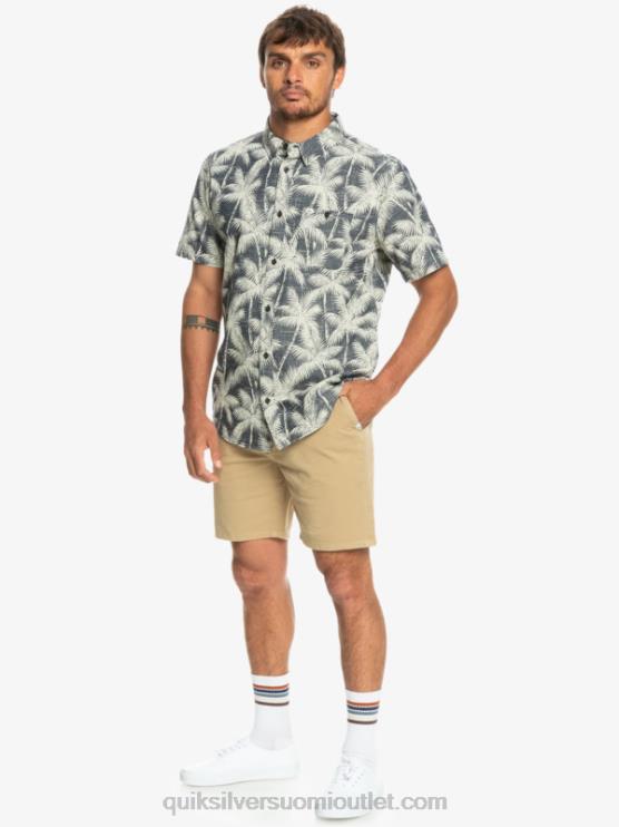 Quiksilver D6JJ995 miehet laivaston ohikiitävä hetki fleeting moment lyhythihainen paita