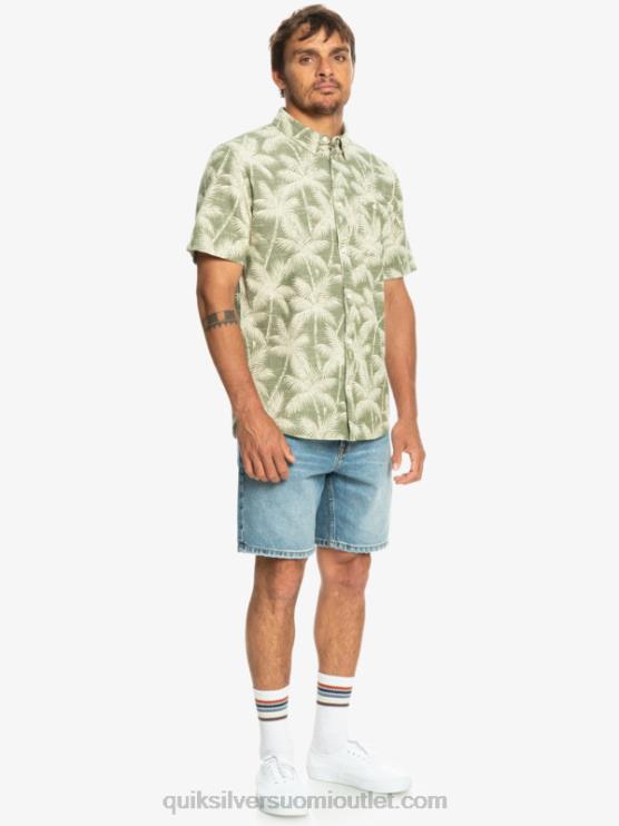 Quiksilver D6JJ996 miehet neljän lehden ohikiitävä hetki fleeting moment lyhythihainen paita
